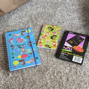 Colorful Spiral Notebooks/Journal Set